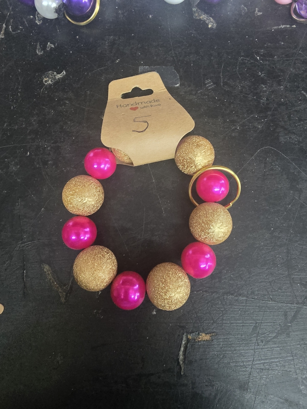 Beaded Keyring - Picture 5 of 16